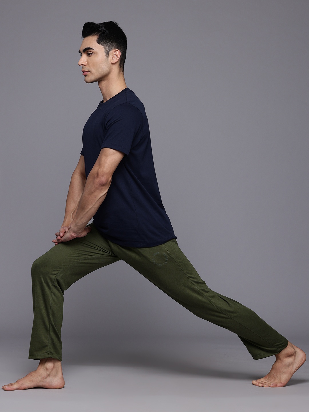 

HRX by Hrithik Roshan Men Yoga Track Pants, Olive