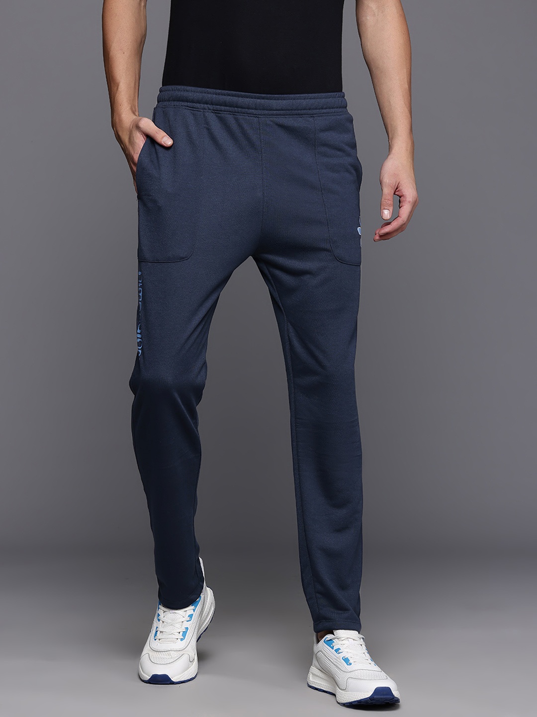 

HRX by Hrithik Roshan Men Lifestyle Track Pants, Navy blue