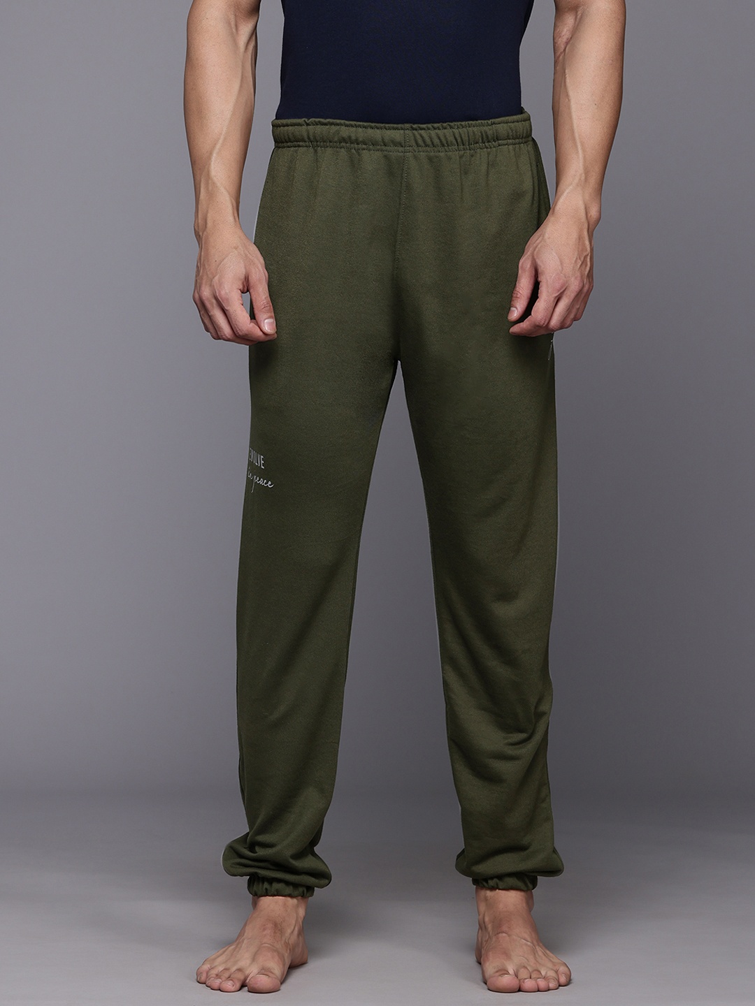 

HRX by Hrithik Roshan Men Yoga Joggers, Olive