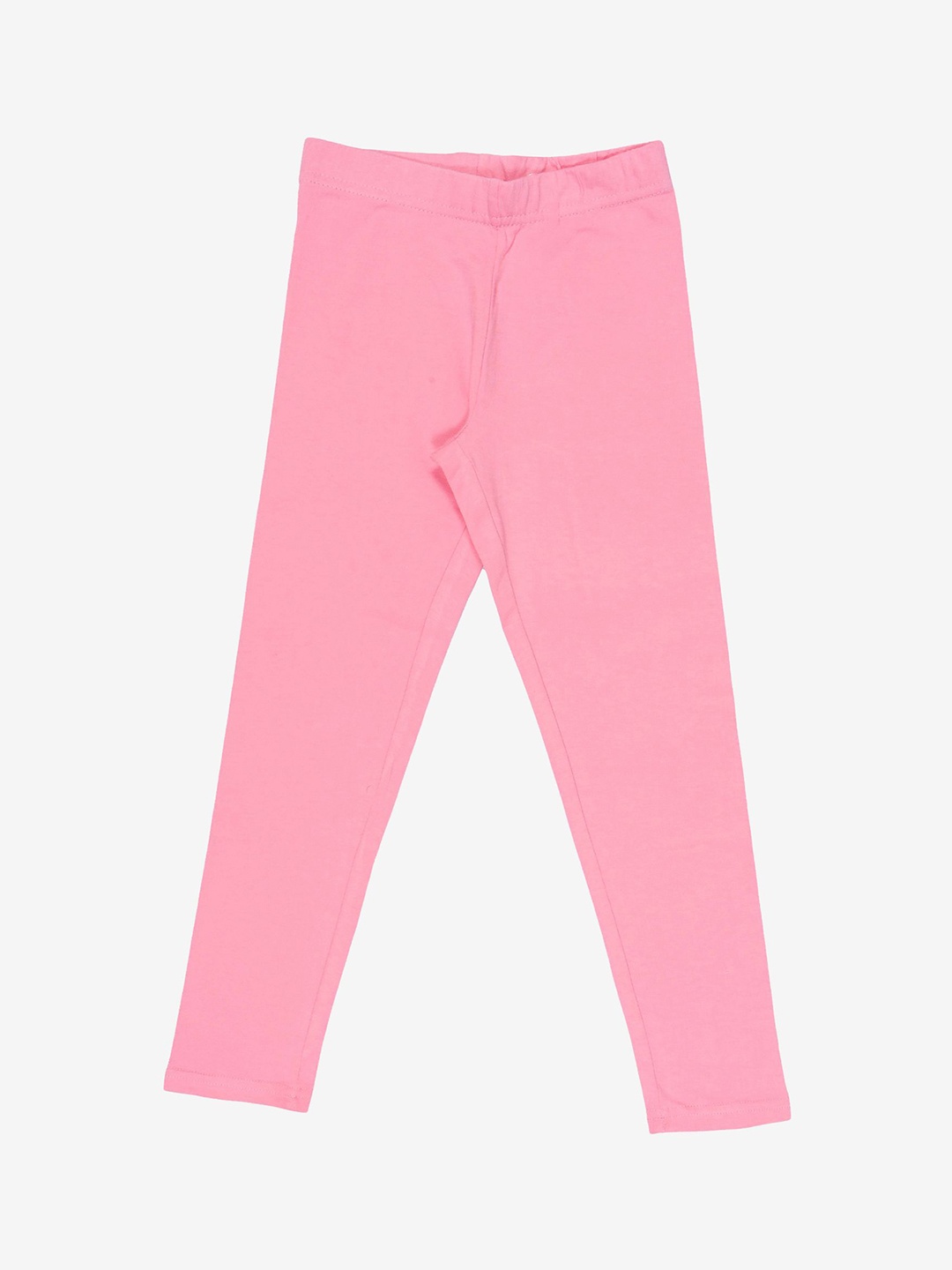 

DYCA Girls Ankle Length Cotton Leggings, Pink