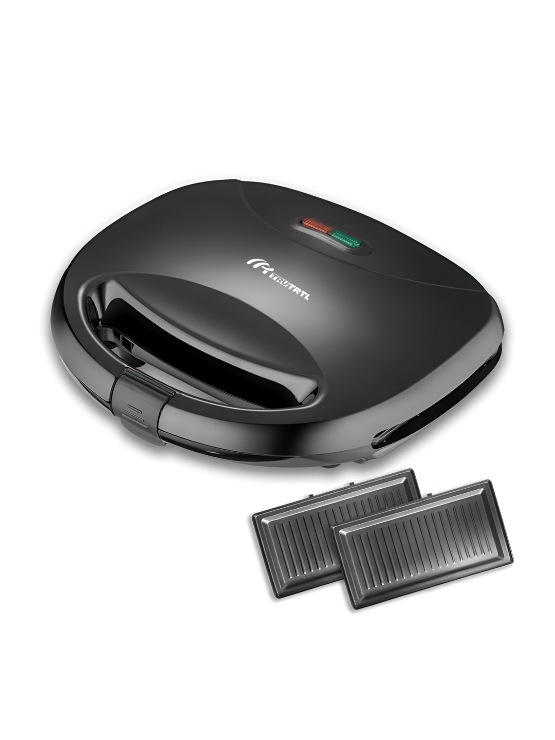 

Trutrtl Black Non-Stick Grill Sandwich Maker 750 Watts