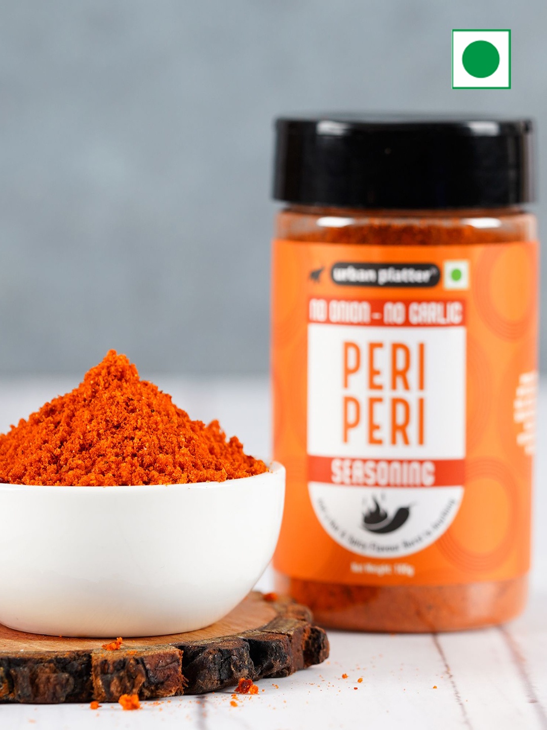 

URBAN PLATTER Jain Peri Peri Seasoning- 100g, Orange