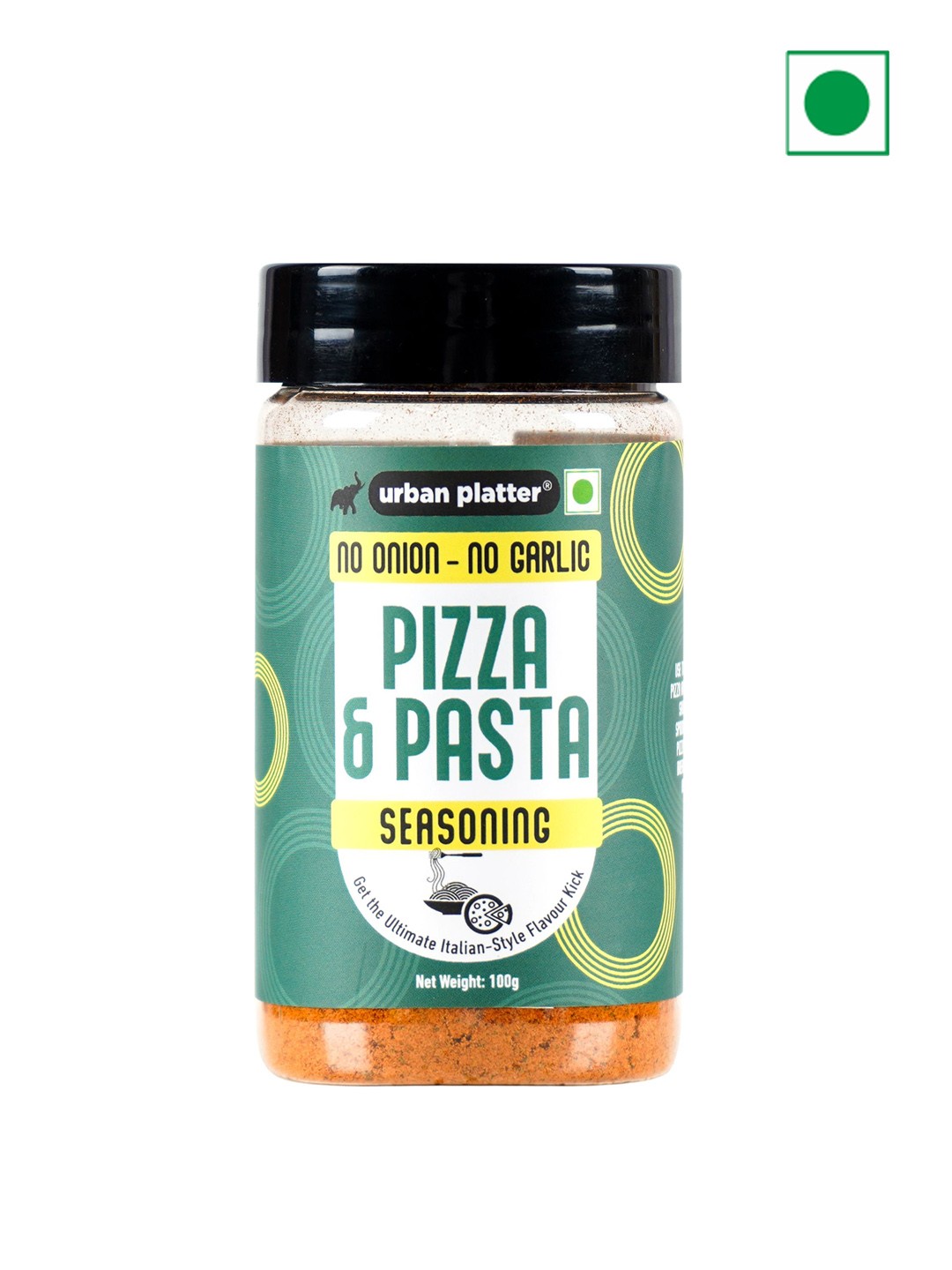

URBAN PLATTER Jain Pizza & Pasta Seasoning-100g, Red
