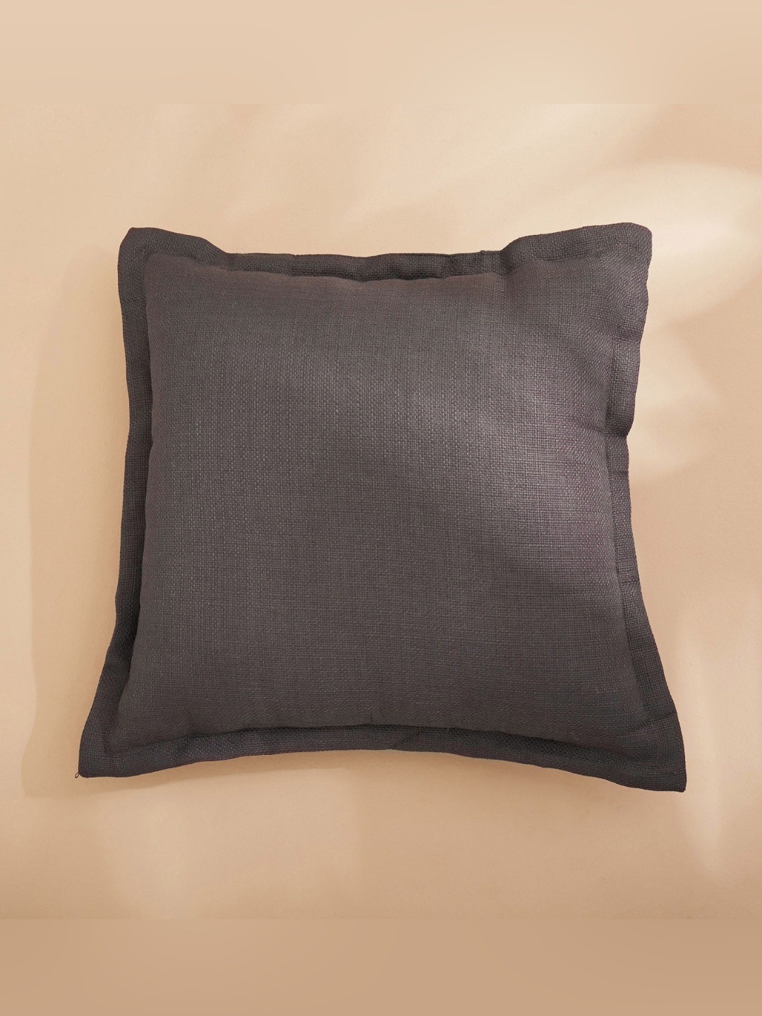 

Home Centre Grey Textured Muse Filled Square Cushion