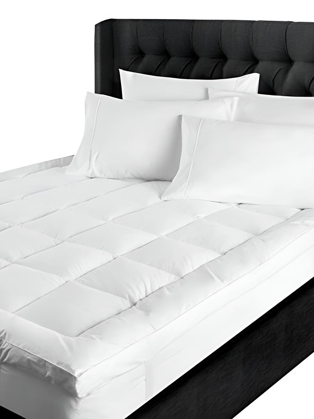 

RRC White Microfiber Water Resistant King Mattress Protector