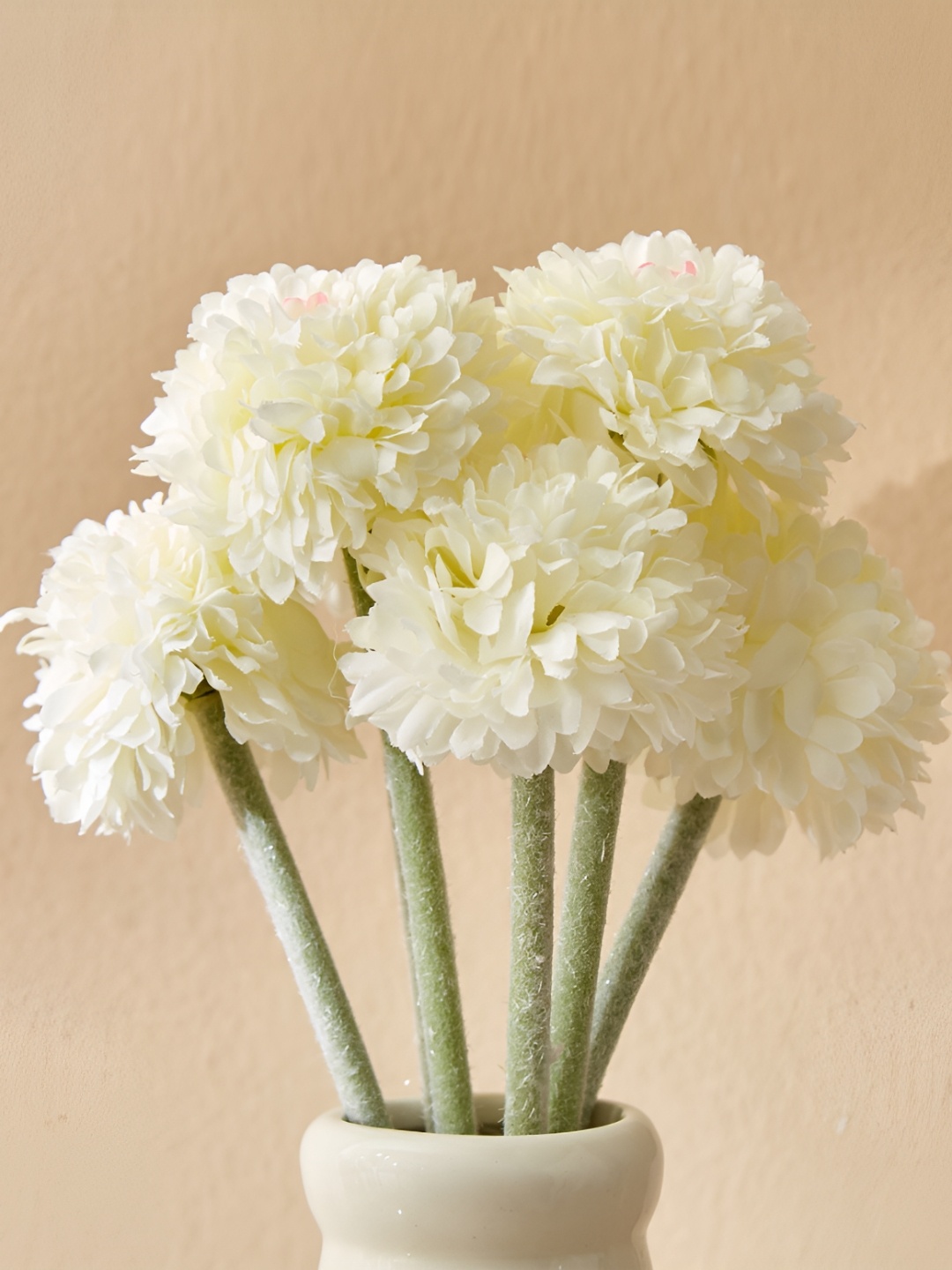 

Home Centre Fiesta Flurry White & Green Chrysanthemum Artificial Flower