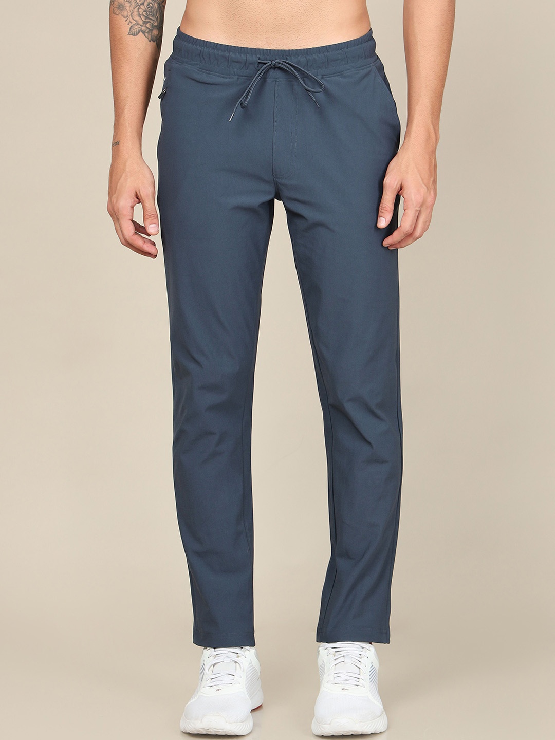 

Technosport Men Mid Rise Rapid-Dry Relaxed Fit Track Pant, Grey