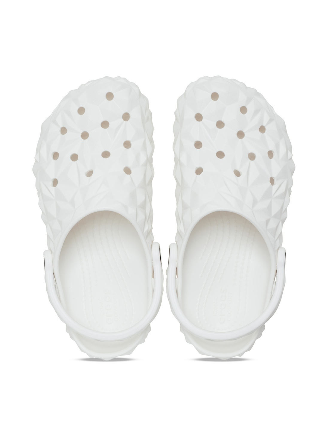 

Crocs Unisex Self Design Croslite Clogs, White