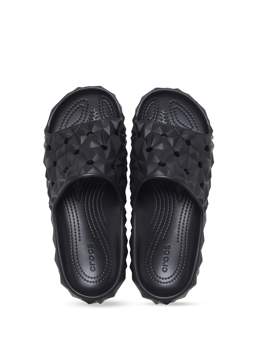 

Crocs Unisex Croslite Sliders, Black