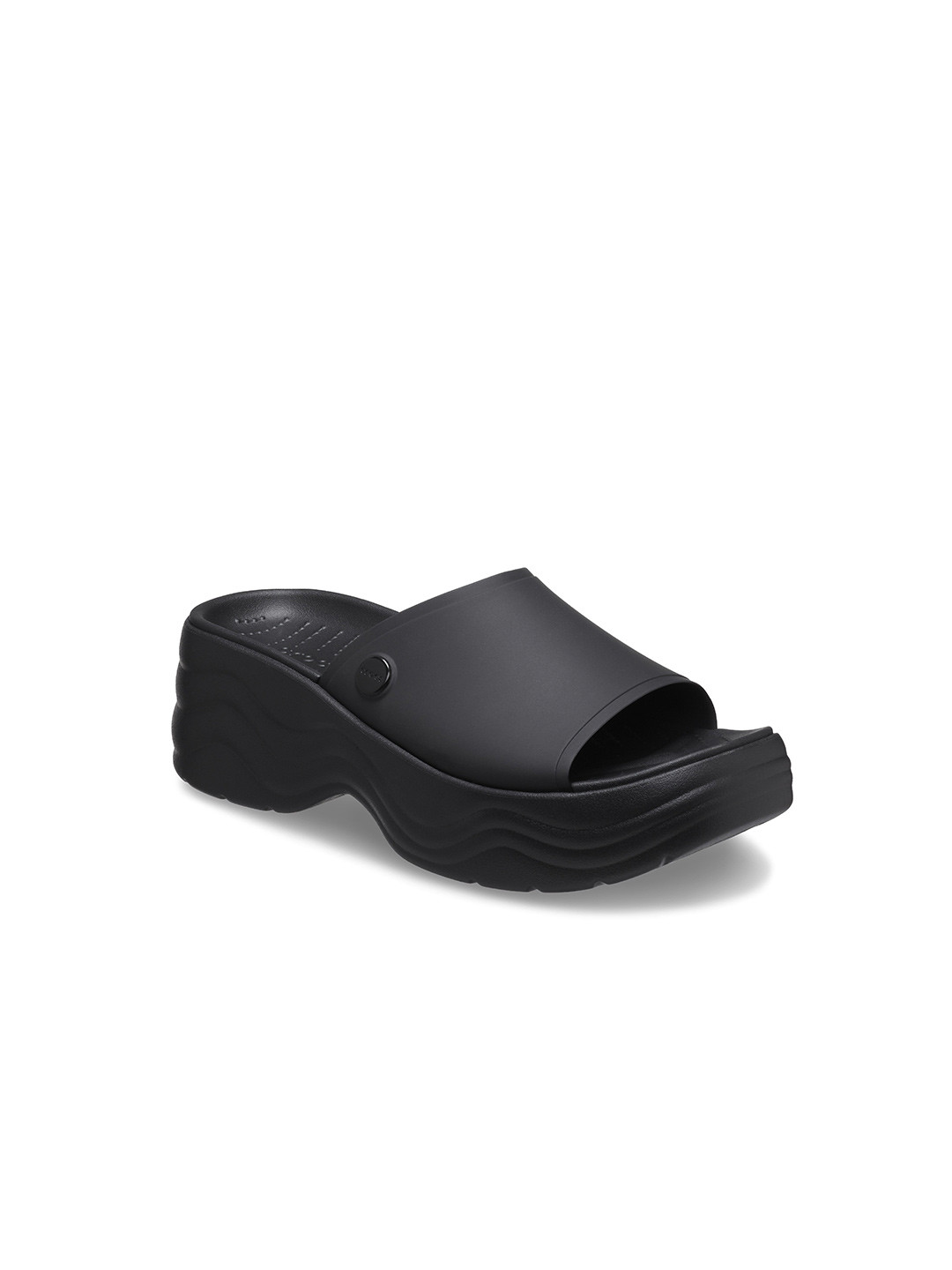 

Crocs Women Croslite Sliders, Black
