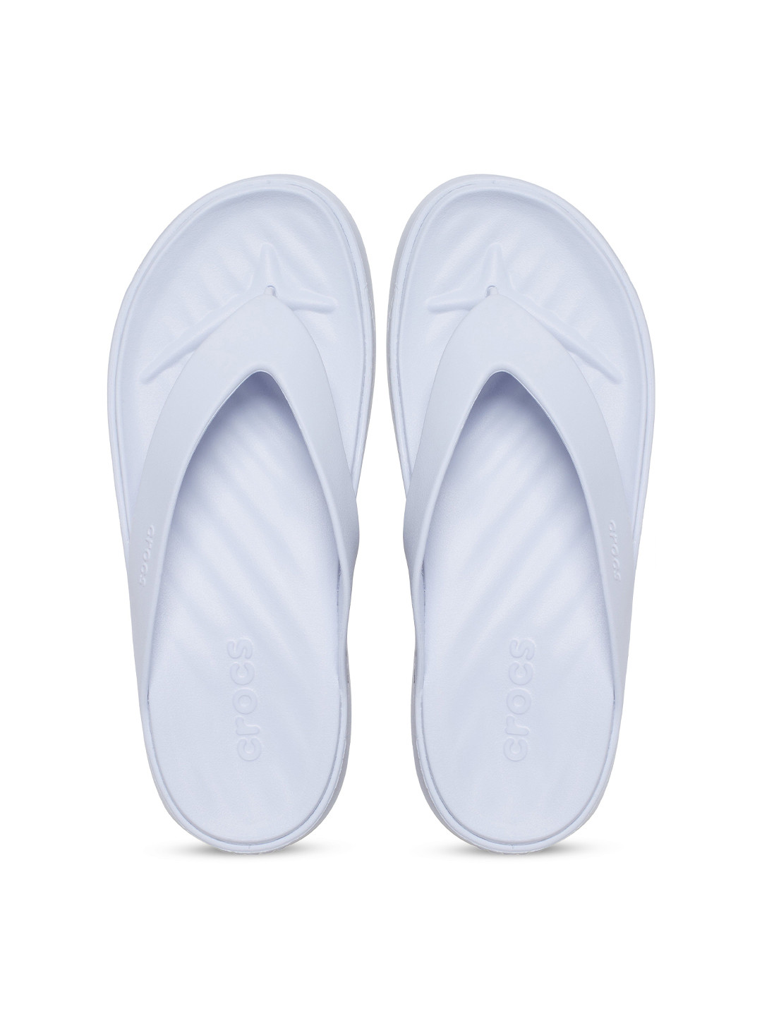 

Crocs Women Croslite Thong Flip-Flops, Blue