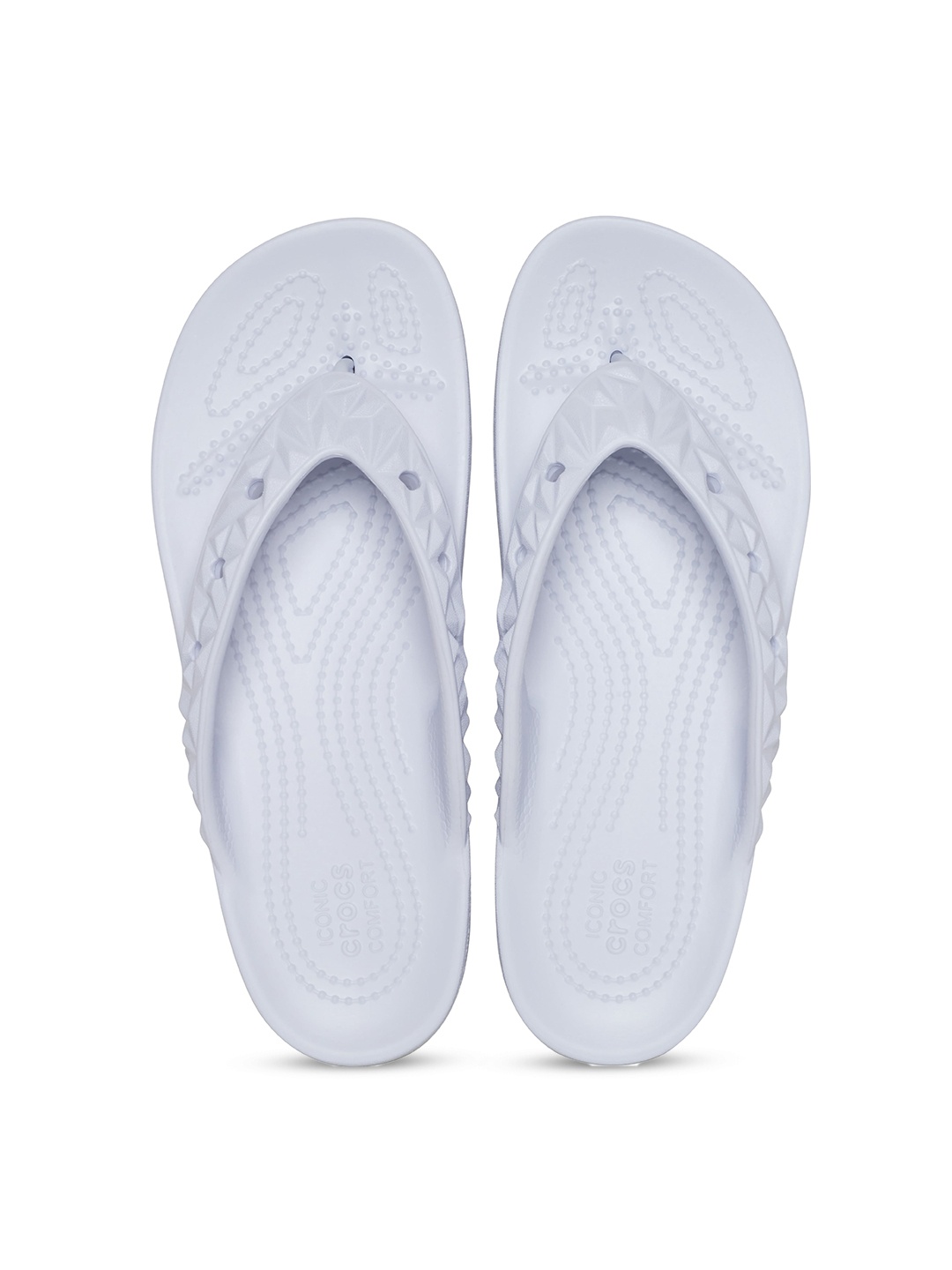 

Crocs Women Croslite Thong Flip-Flops, Blue