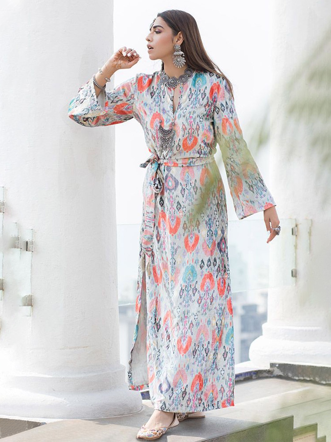 

PS PRET BY PAYAL SINGHAL Floral Printed Maxi Dress, Multi