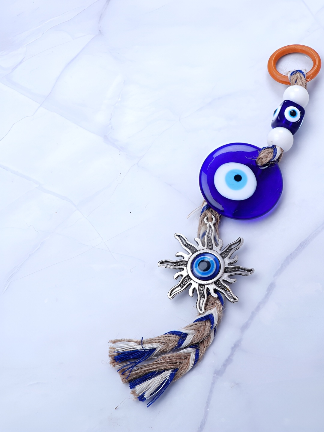 

Archies Blue & Black Evil Eye Wall Hanging