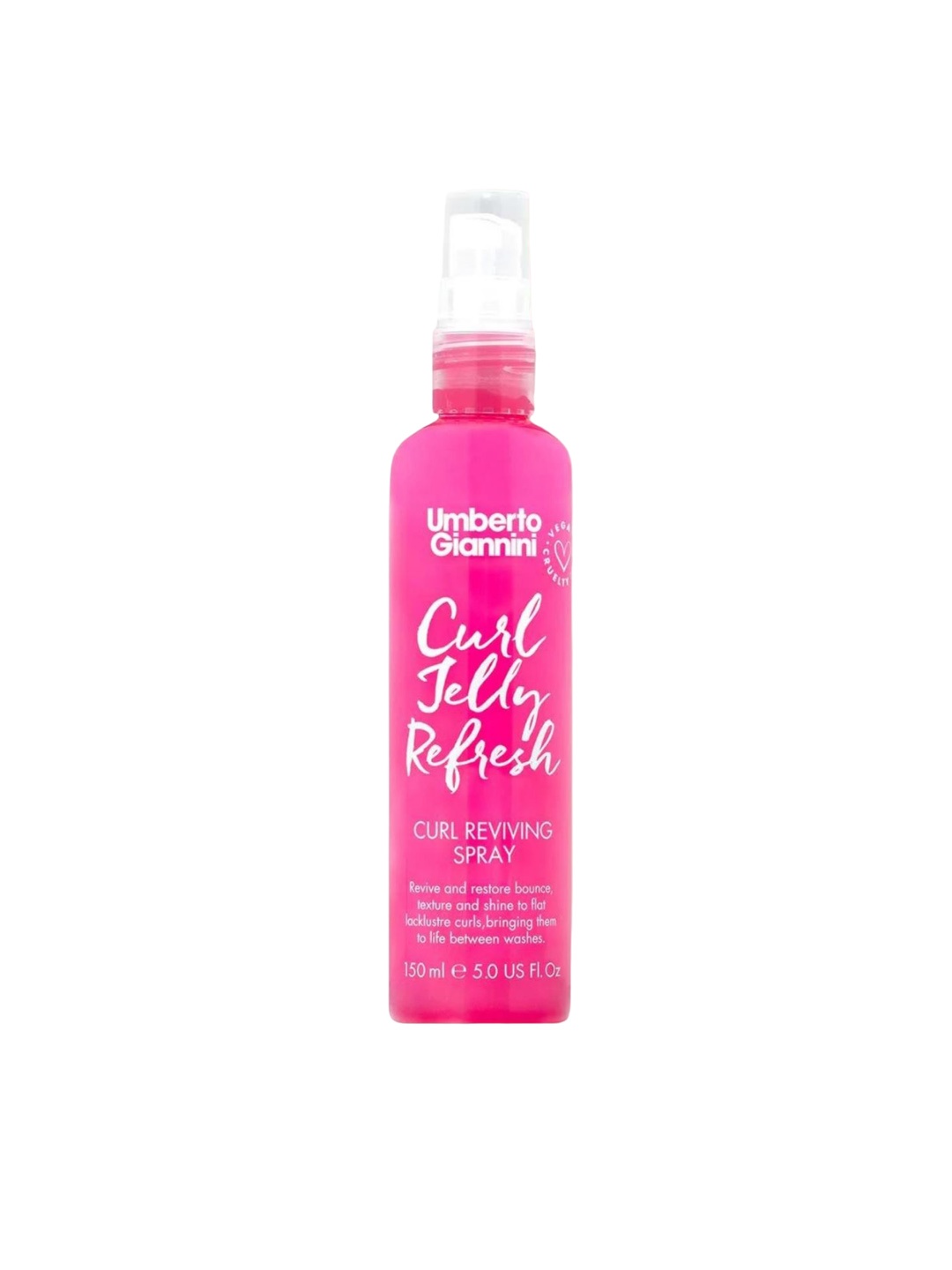 

Umberto Giannini Curl Jelly Refresh Curl Reviving Spray-150 ml, Pink