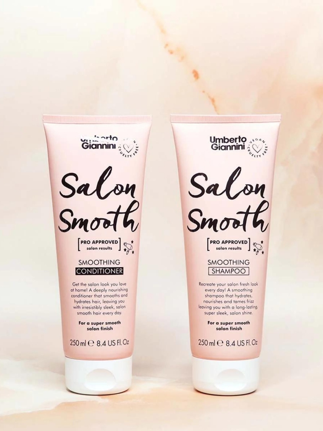

Umberto Giannini Salon Smooth Smoothing Shampoo - 250ml, Nude