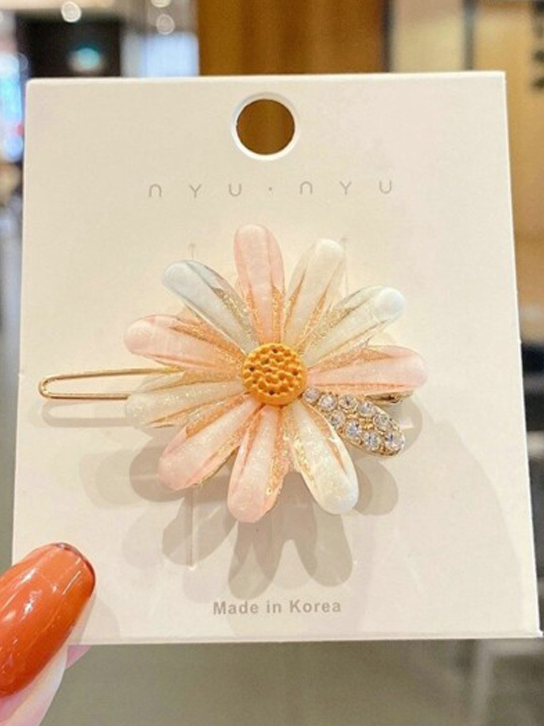

Softwrap Women Set of 2 Embellished Bobby Pins, White