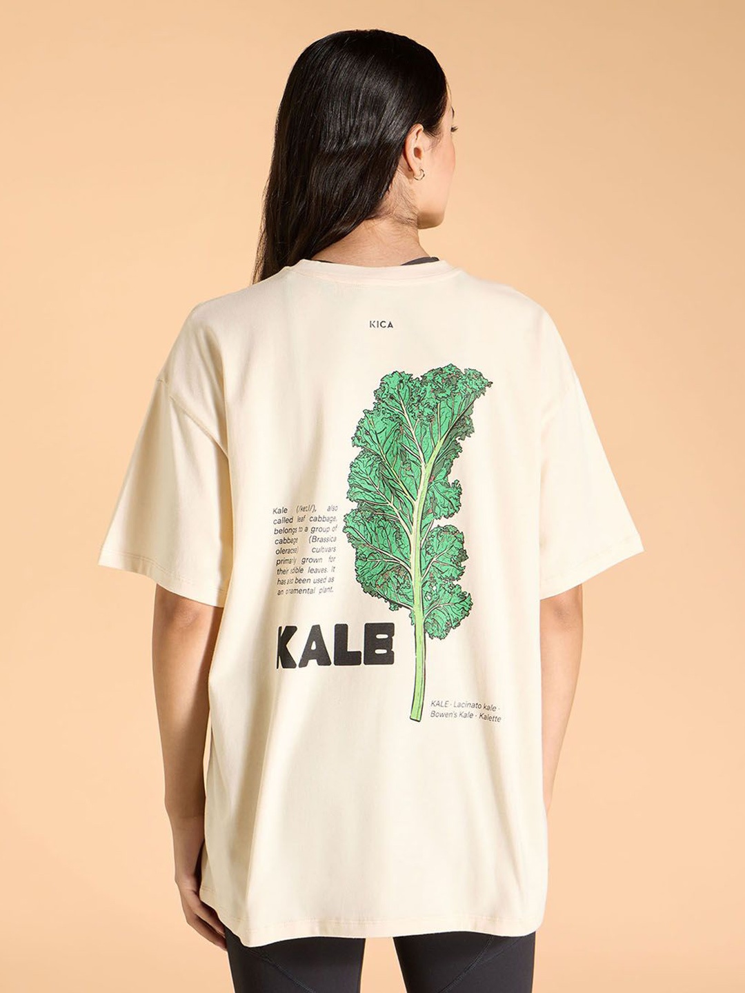 

KICA Print Extended Sleeves Cotton Top, Off white
