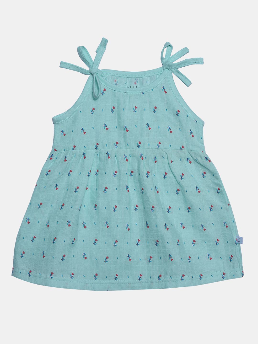 

Dear Little Girls Printed A-Line Dress, Green