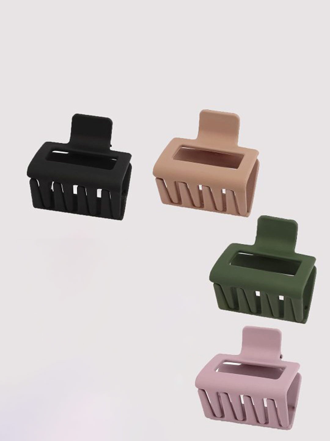 

Xivir Women Set of 4 Claw Clip, Green