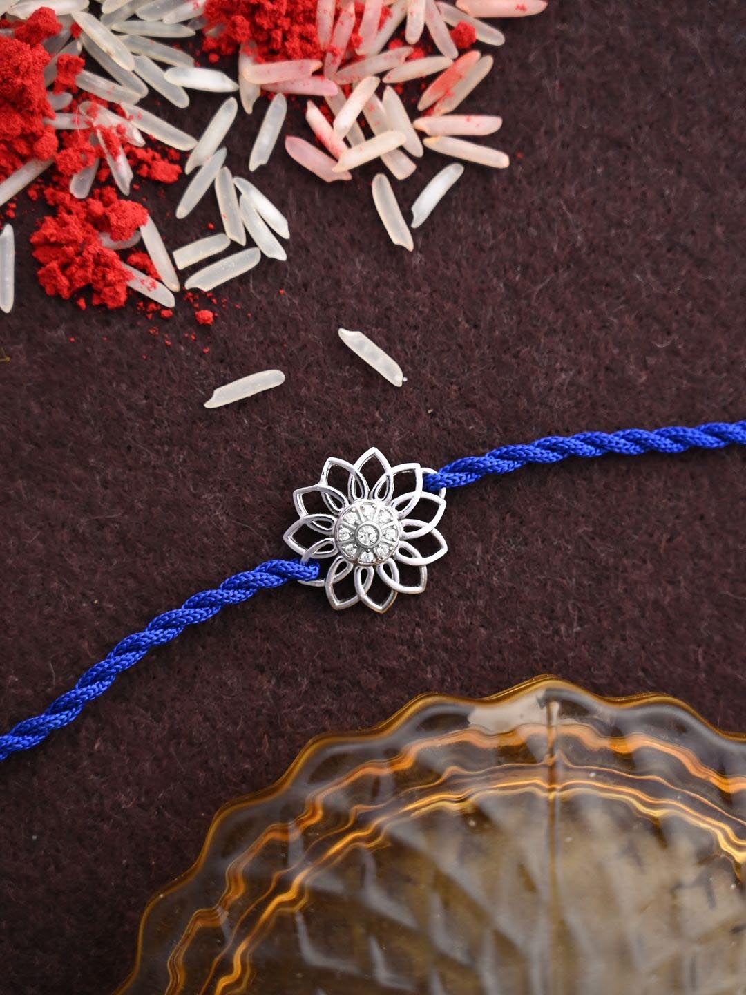 

Clara 92.5 Sterling Silver Thread Rakhi