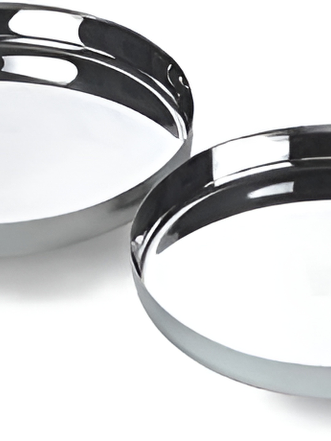 

Expresso Silver Toned 2 Pieces Dinner Plates