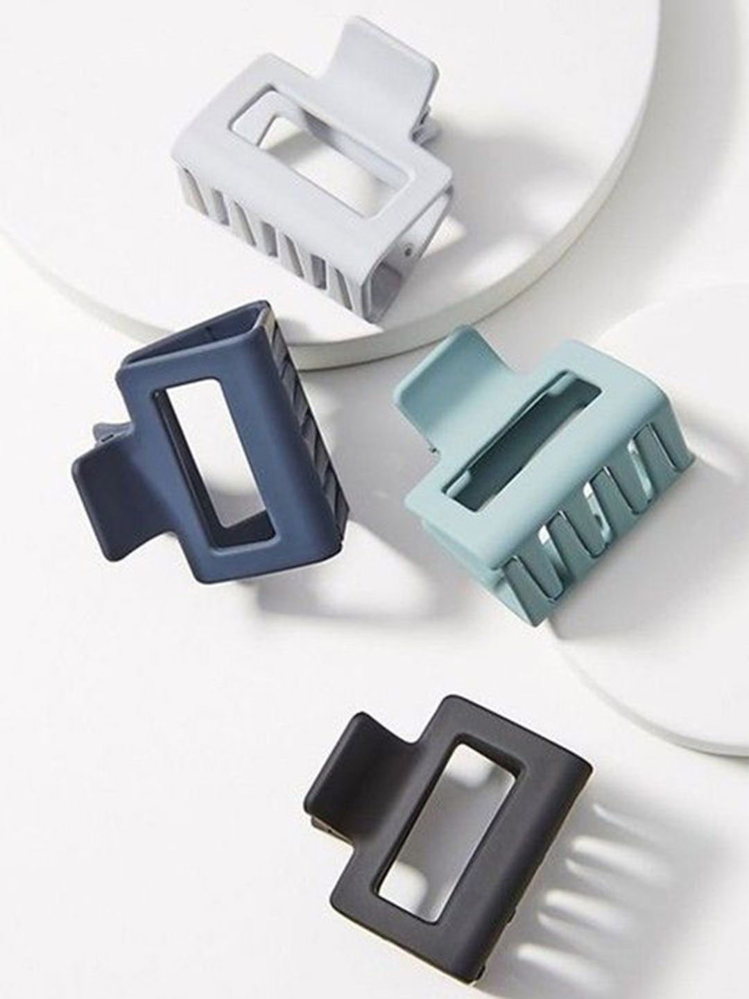 

Xivir Women Set of 4 Claw Clip, Blue