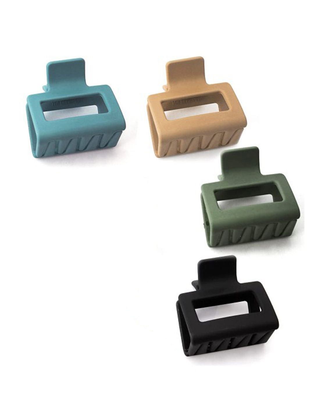 

Xivir Women Set of 4 Claw Clip, Blue