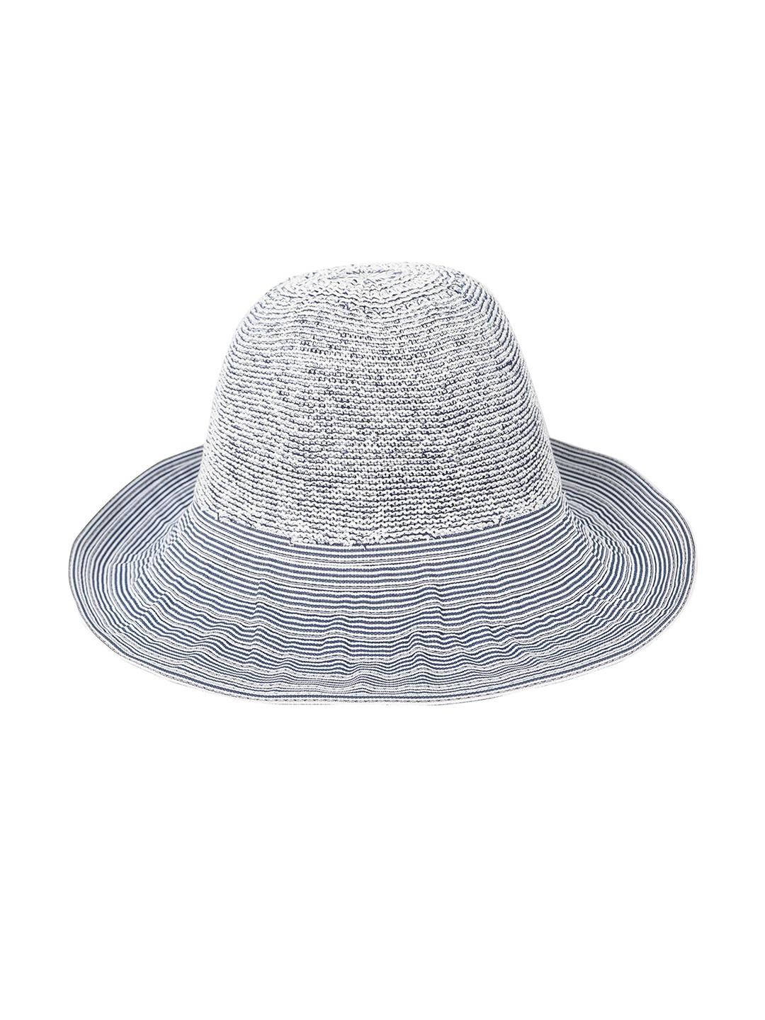 

FabSeasons Women Blue Self Design Sun Hat