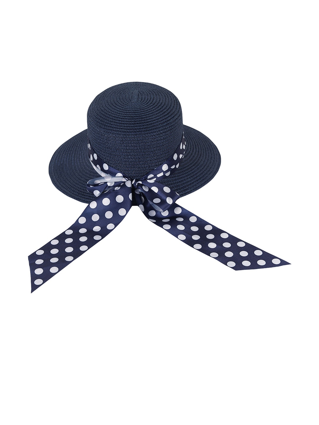 

FabSeasons Women Blue Self Design Sun Hat