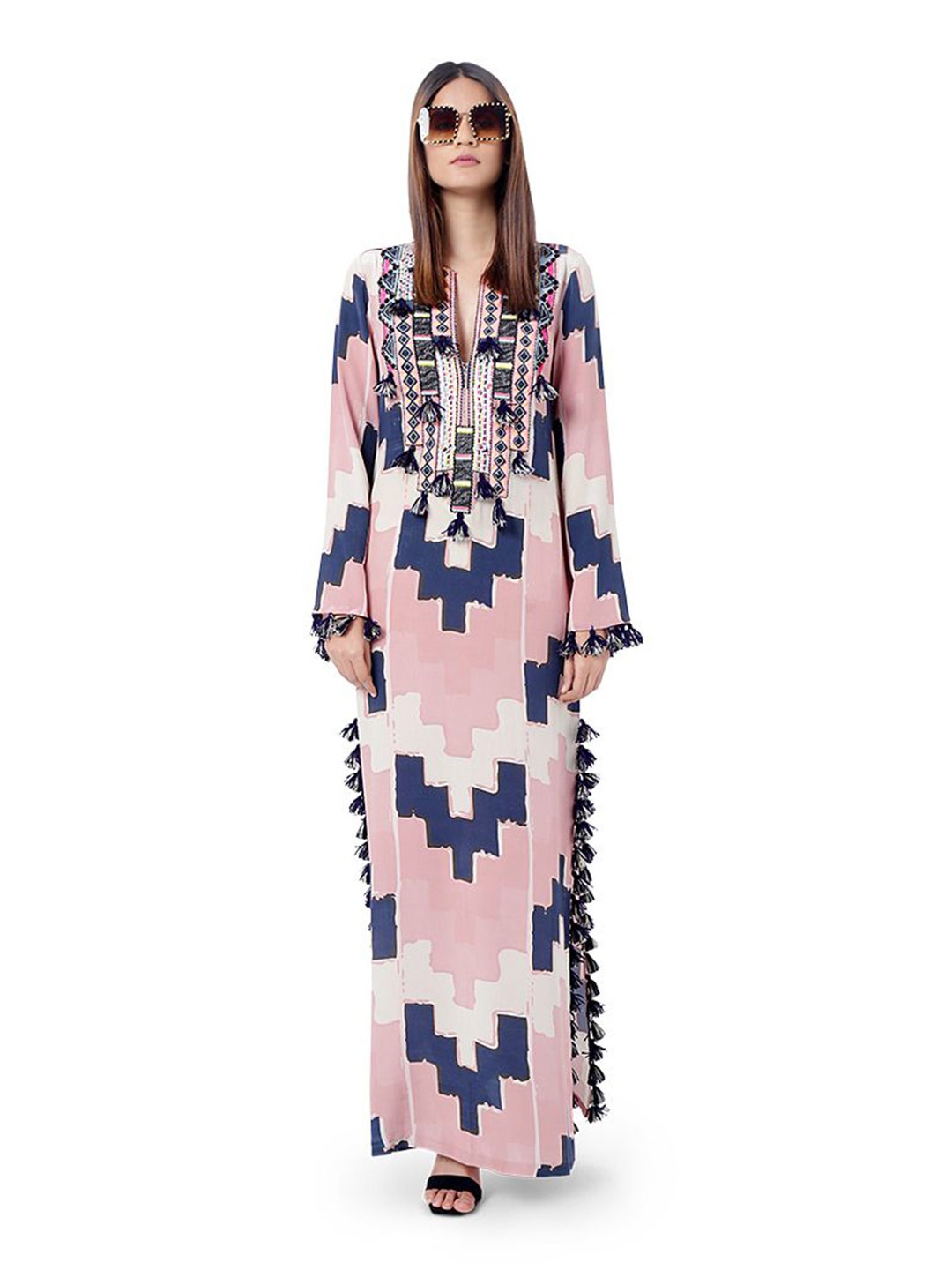 

Payal Singhal Printed Maxi Dress, Blue