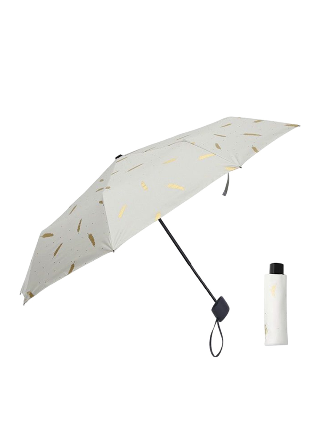 

Alexvyan Manual Light Weight Compact Sun & UV Protection Umbrella, Off white