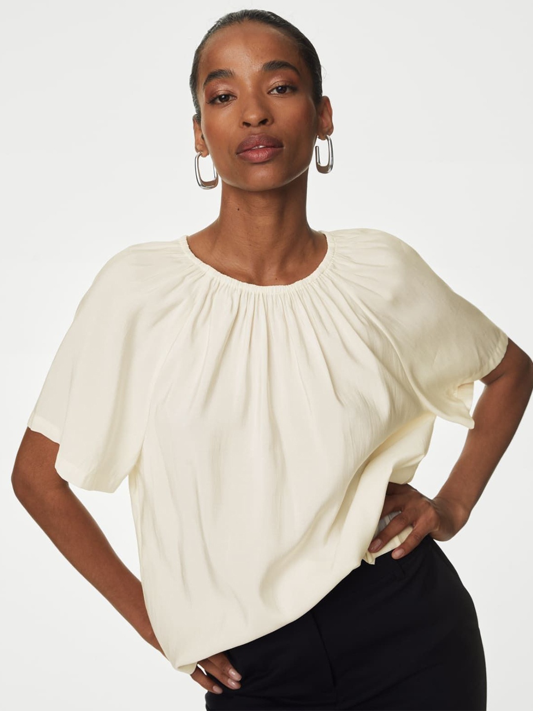 

Marks & Spencer Top, Off white