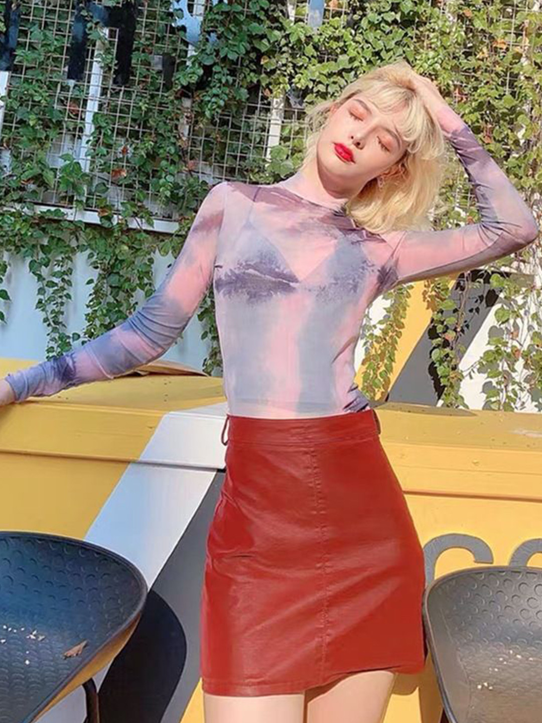 

StyleCast x Revolte Tie and Dye Top, Multi