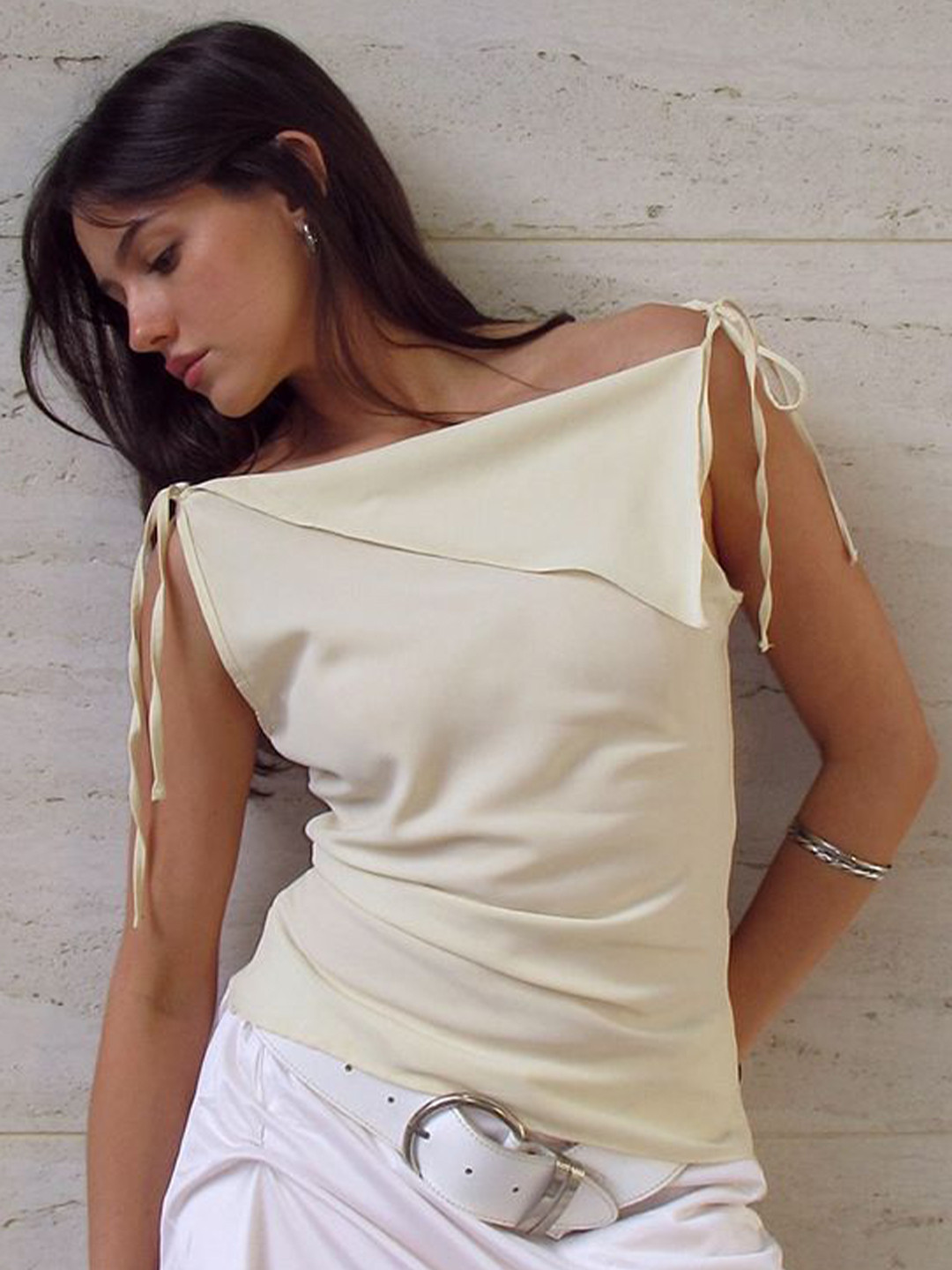 

StyleCast x Revolte Top, Beige