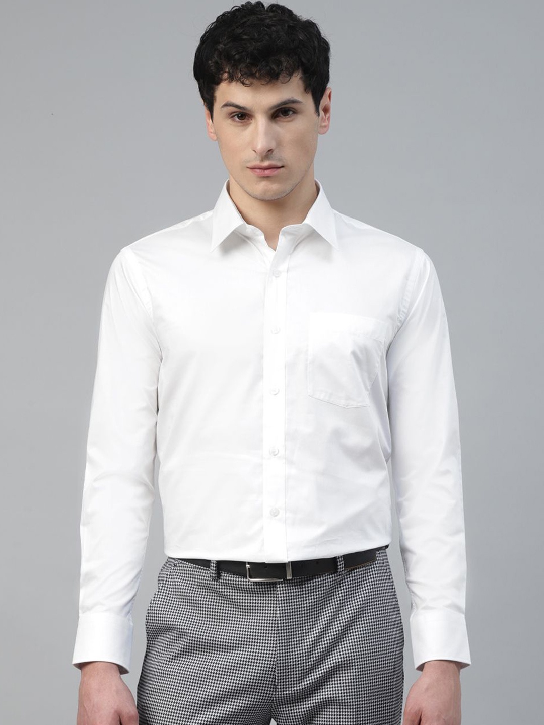 

Givo Men Smart Opaque Formal Shirt, White