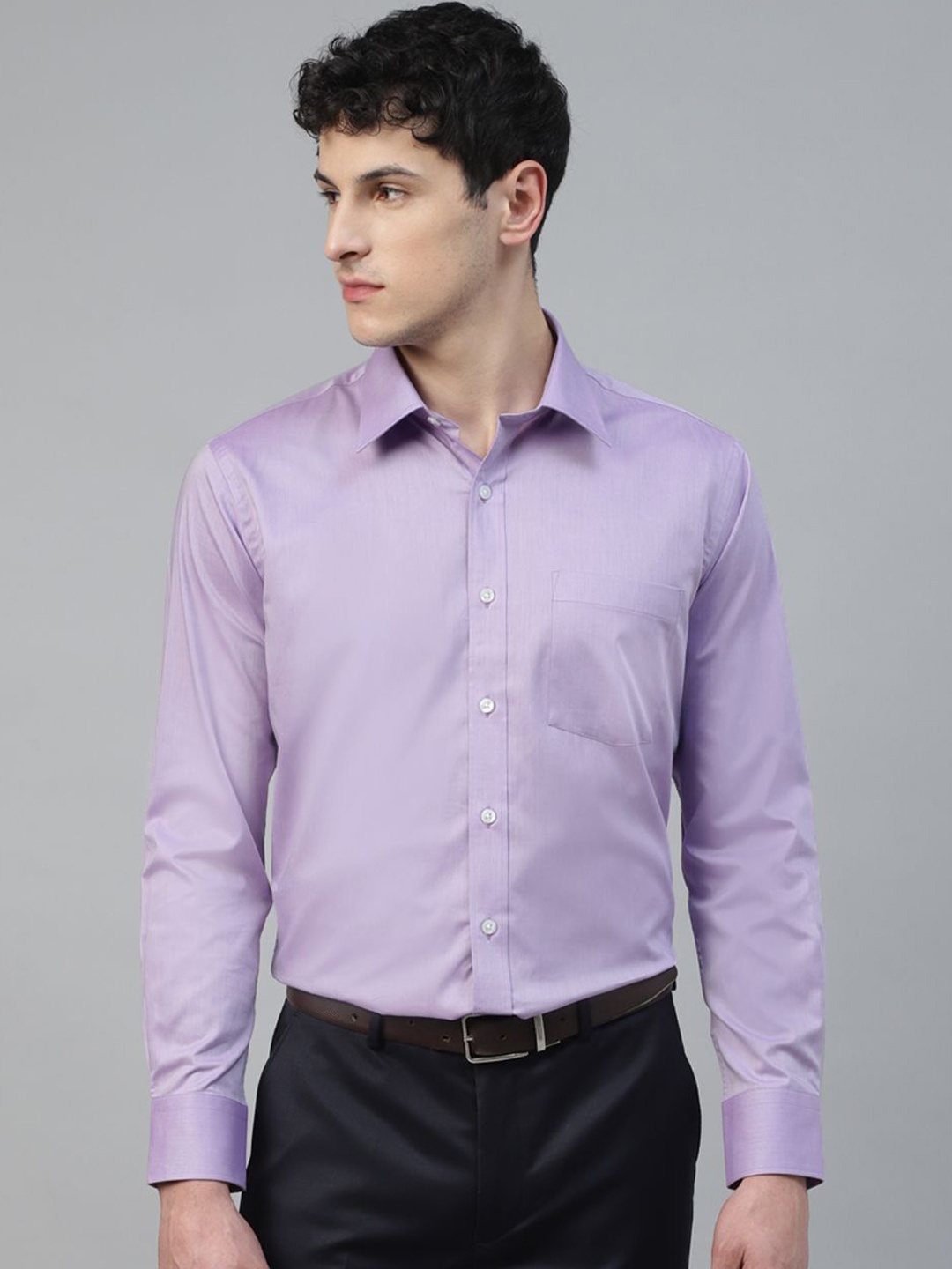 

Givo Men Smart Opaque Formal Shirt, Mauve