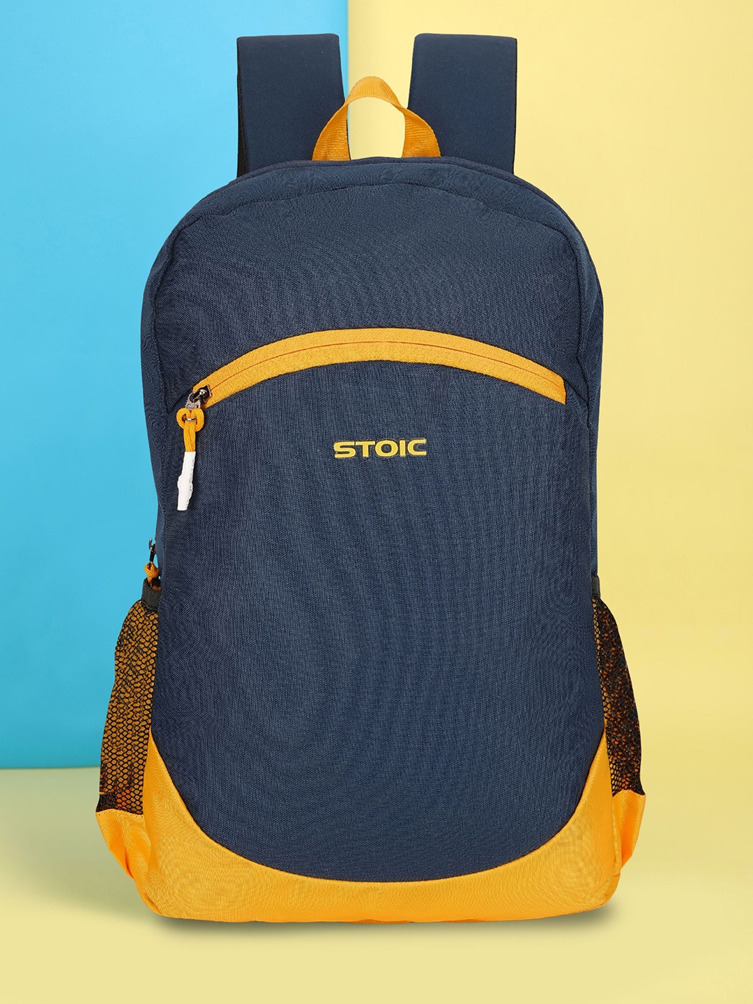 

STOIC Unisex Brand Logo Backpack, Blue