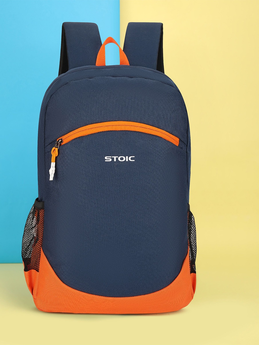 

STOIC Unisex Brand Logo Backpack, Blue