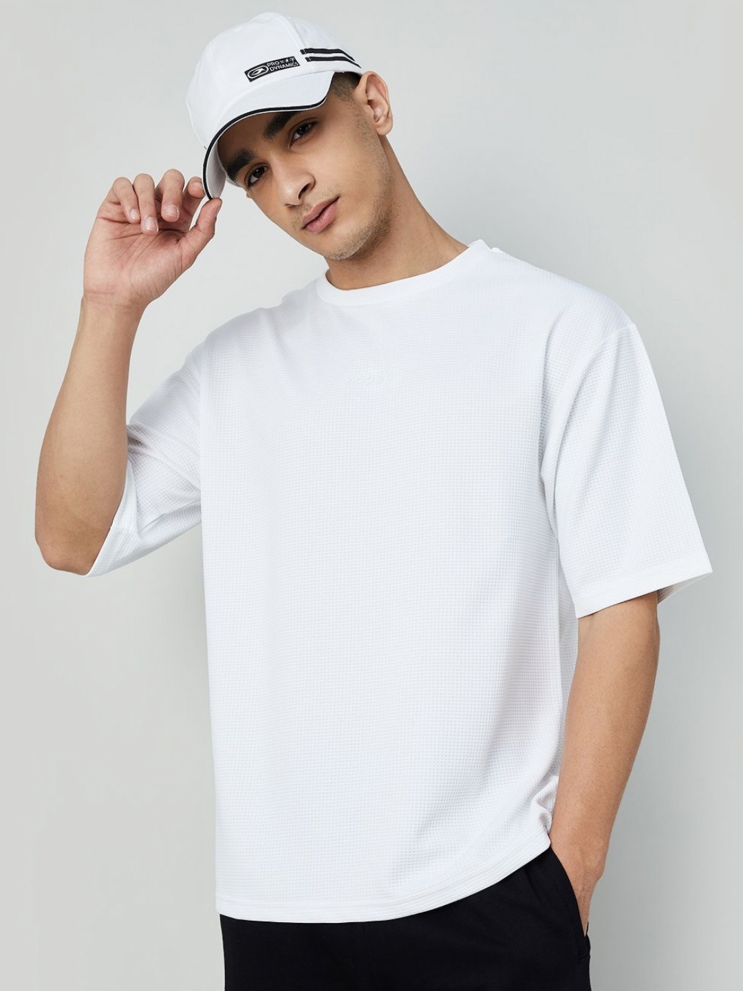 

Kappa Men Applique T-shirt, White