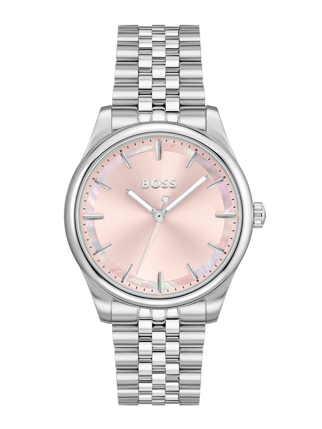 

BOSS Women Bracelet Style Straps Analogue Watch 1502776, Pink