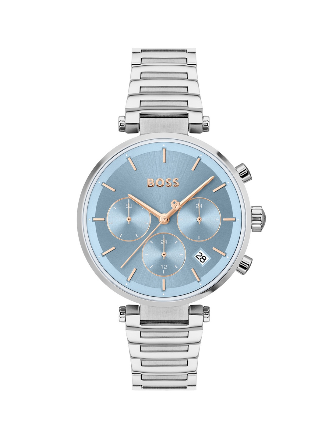 

BOSS Women Majesty Sport Round Dial Analogue Multi Function Watch 1502773, Blue