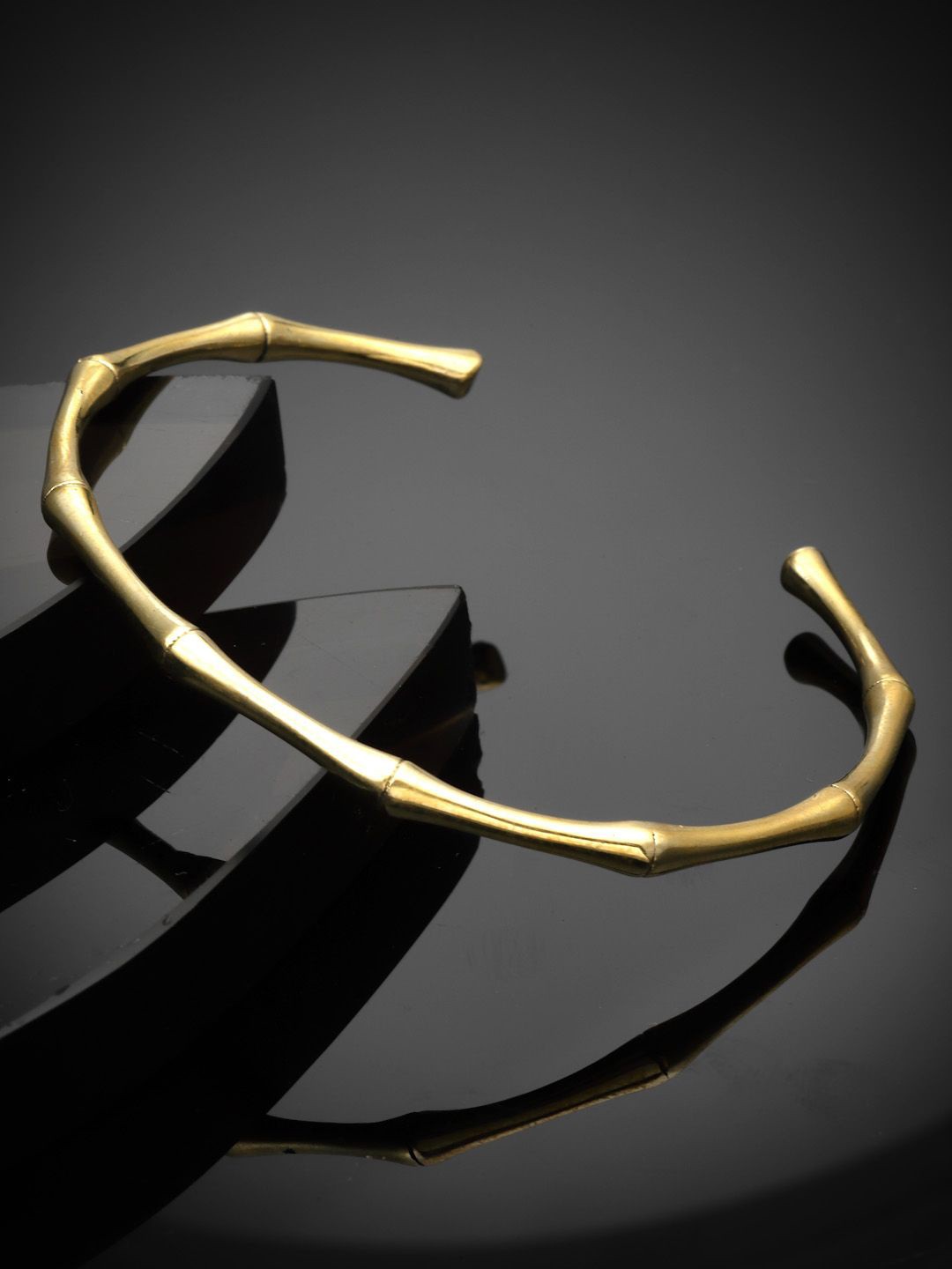 

Sanjog Kada Stainless Steel Bracelet, Gold