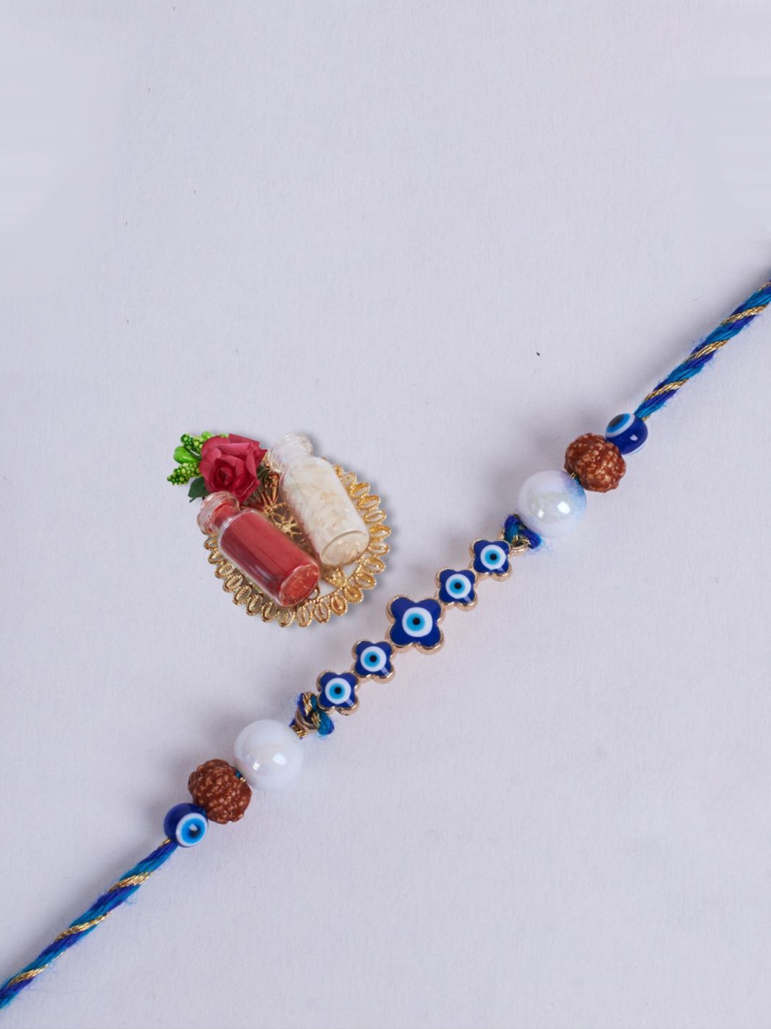 

SALTY Thread Rakhi, Blue