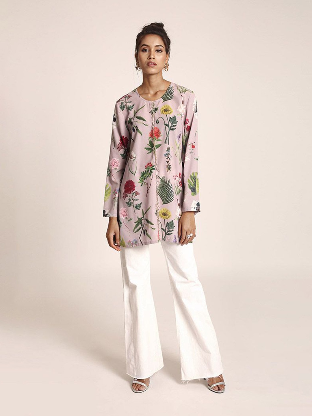 

PS PRET BY PAYAL SINGHAL Printed Tunic, Peach