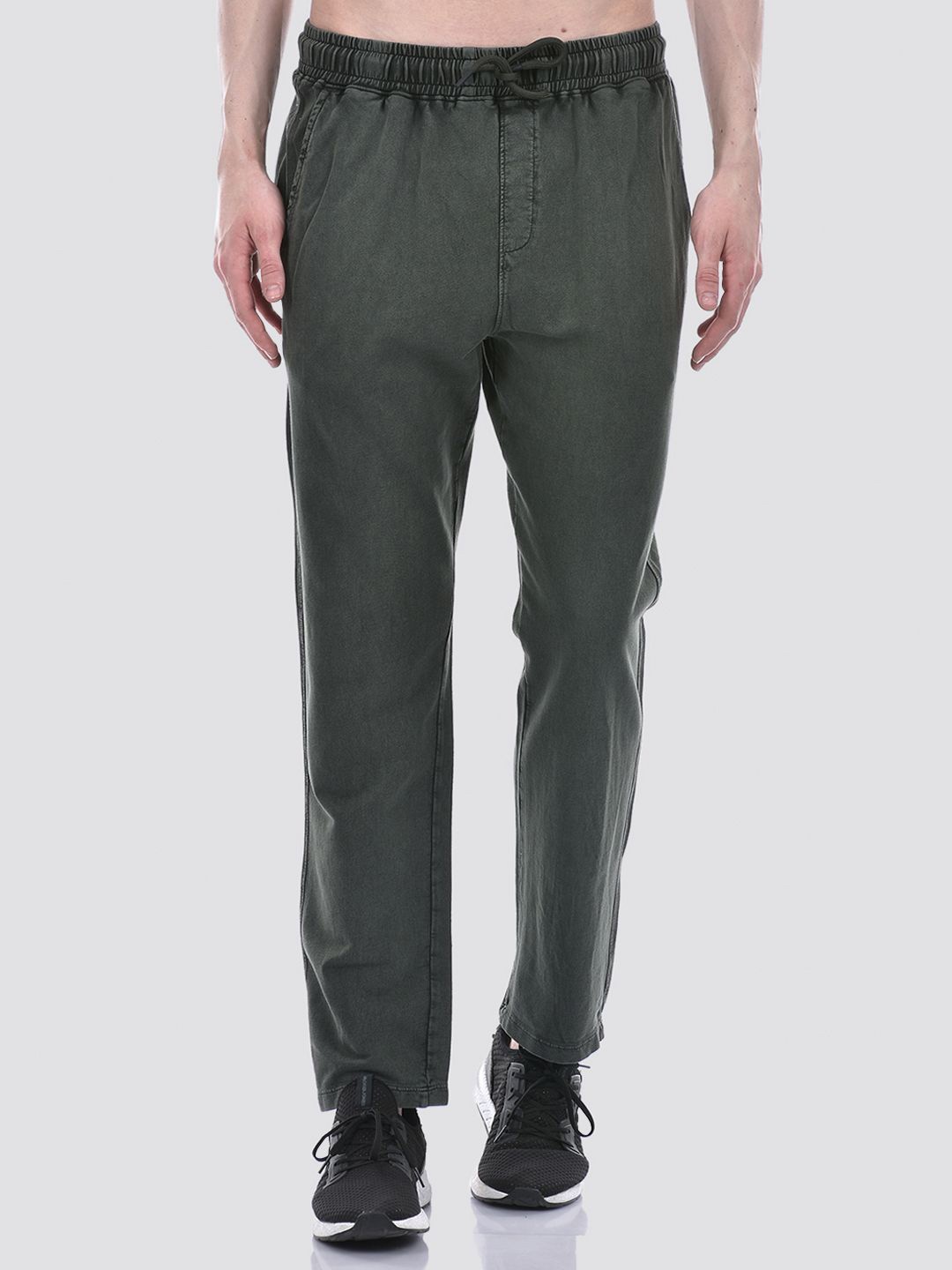 

EXCEED Men Mid Rise Track Pants, Green