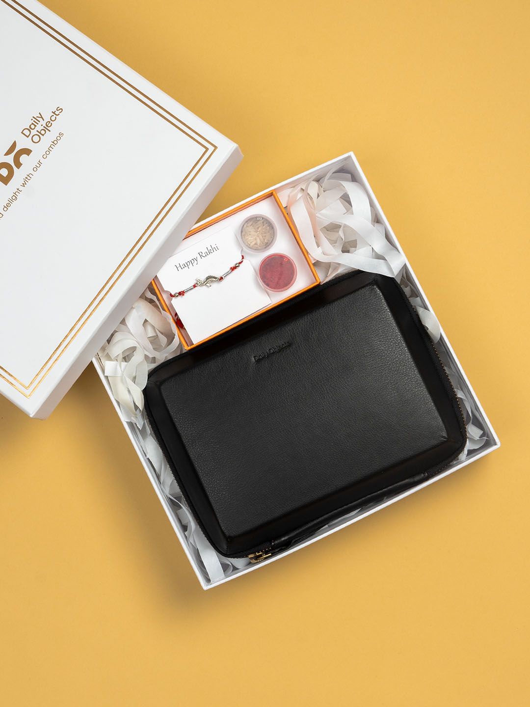 

DailyObjects 925 Sterling Silver Rakhi Gift Set