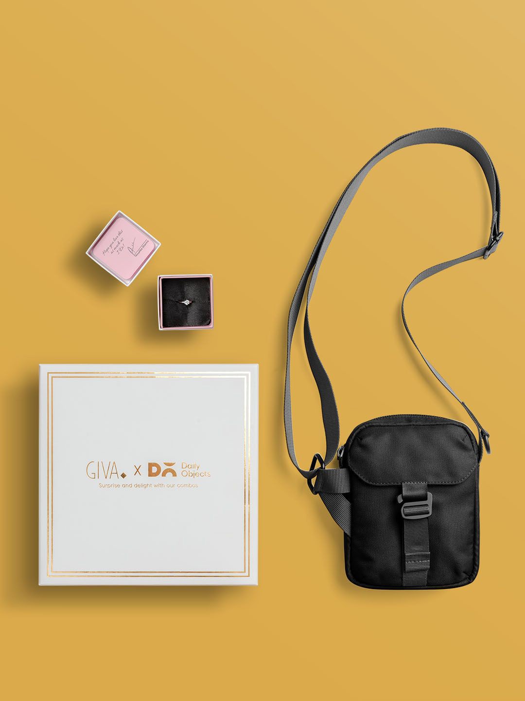 

DailyObjects Colourblocked Bucket Handheld Bag, Black