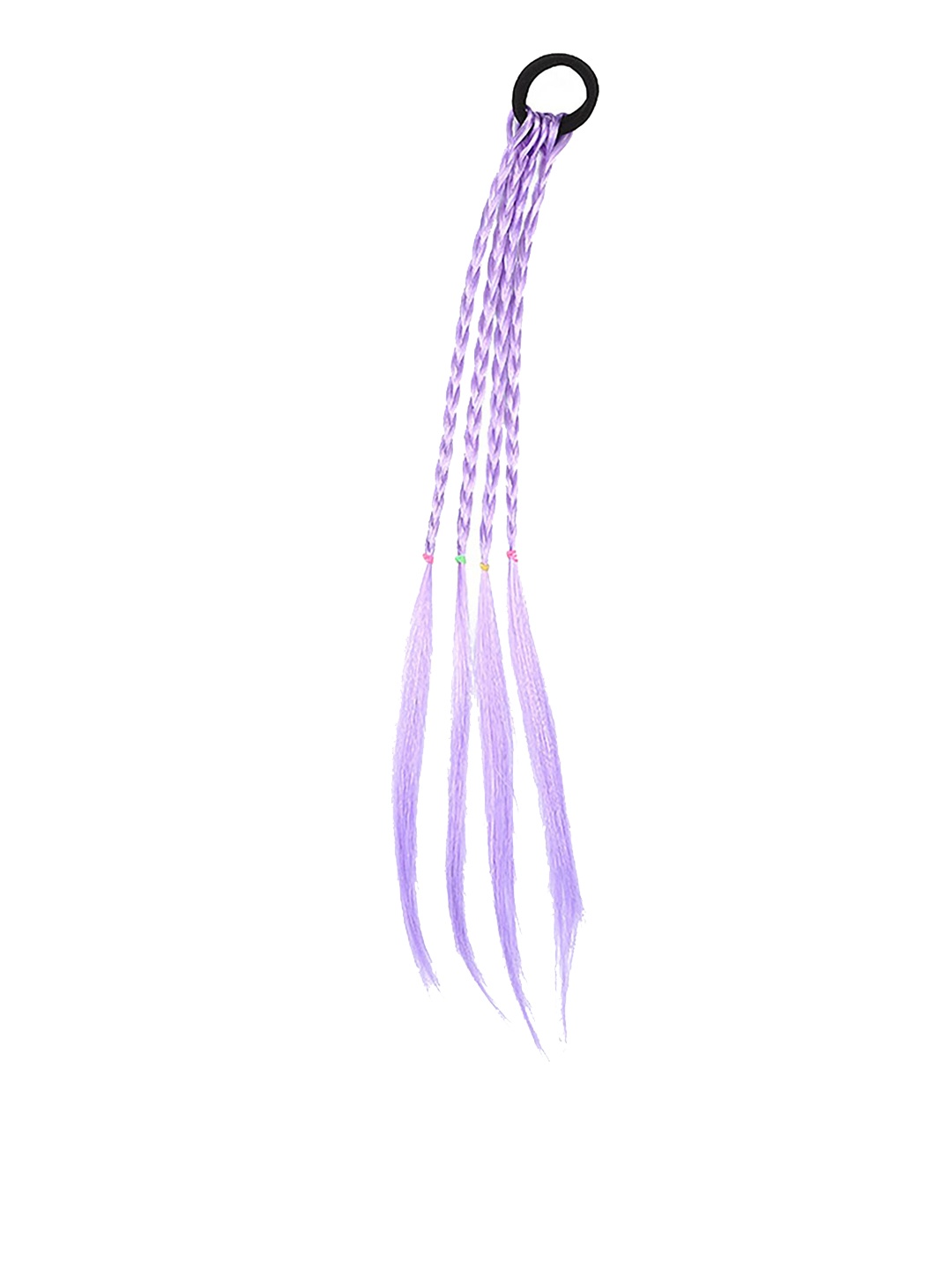 

SYGA Twist Braid Rope Ponytail Hair Extension, Lavender
