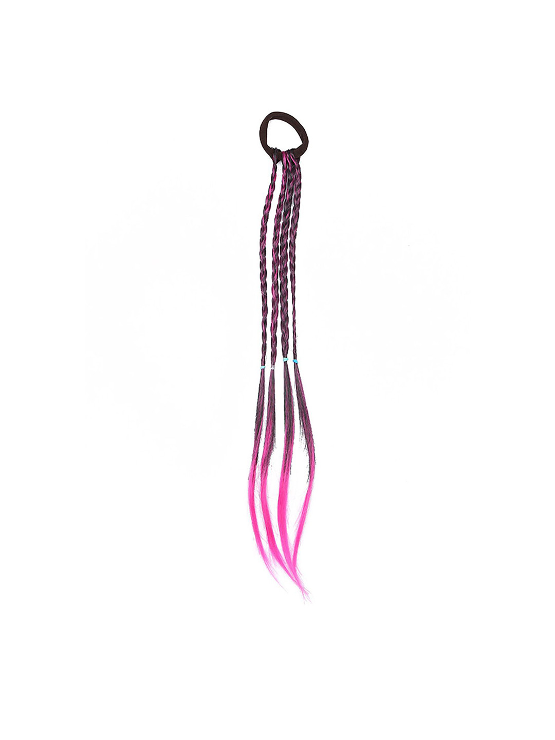 

SYGA Twist Braid Rope Ponytail Hair Extension, Pink